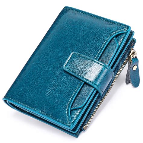 ladies leather wallet with rfid protection|best rfid blocking wallet women's.